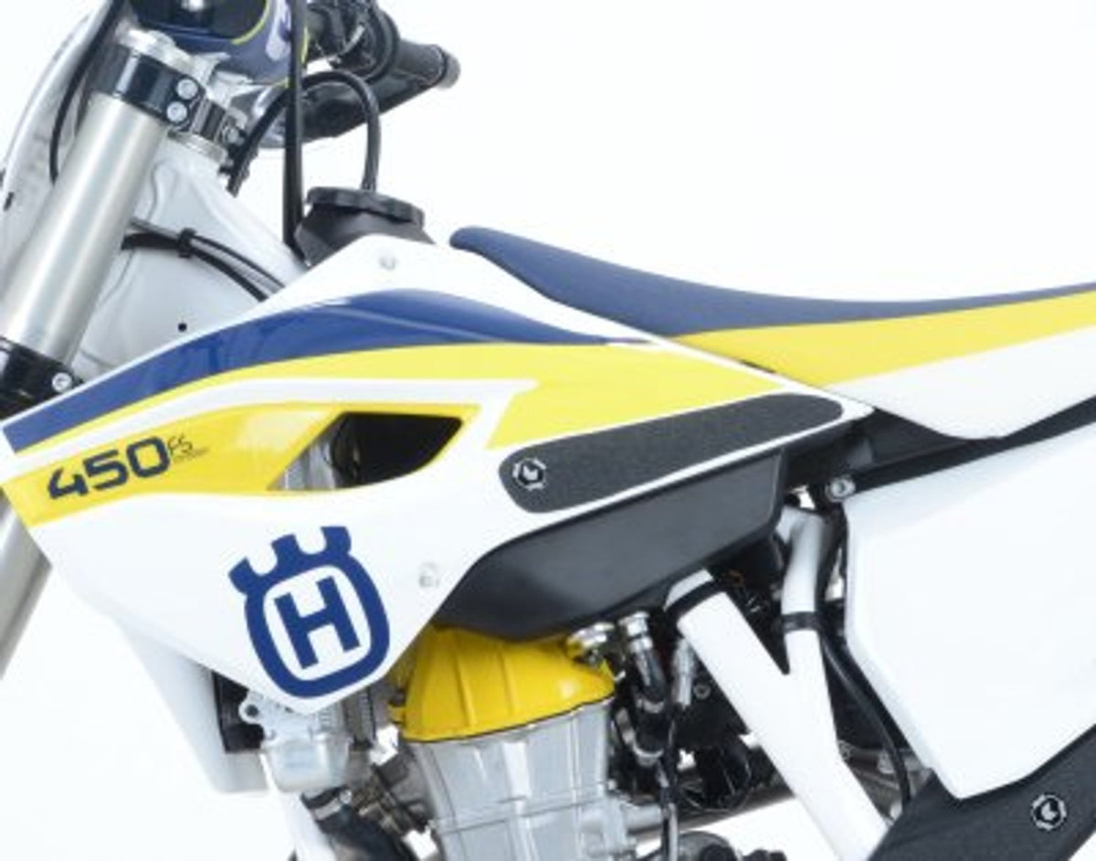 R&G Racing Traction Grips 2-Grip Kit (front of seat, not tank) for Husqvarna FS450 '15-'19