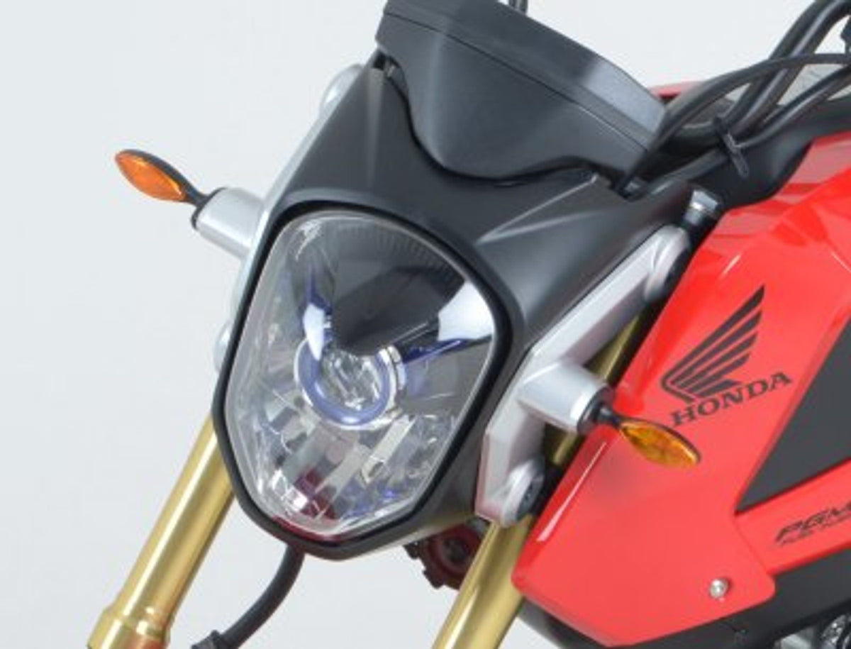 R&G Racing Front Indicator Adapters (Use with Micro Indicators) for the Honda Grom (MSX125) '13-'15 / CBR500R/CB500F '13-'22 / CB500X '12-'22