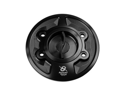 Bonamici Racing Aluminum Tank Cap for the BMW S1000RR / M1000RR / S1000R / HP4 (2009+)