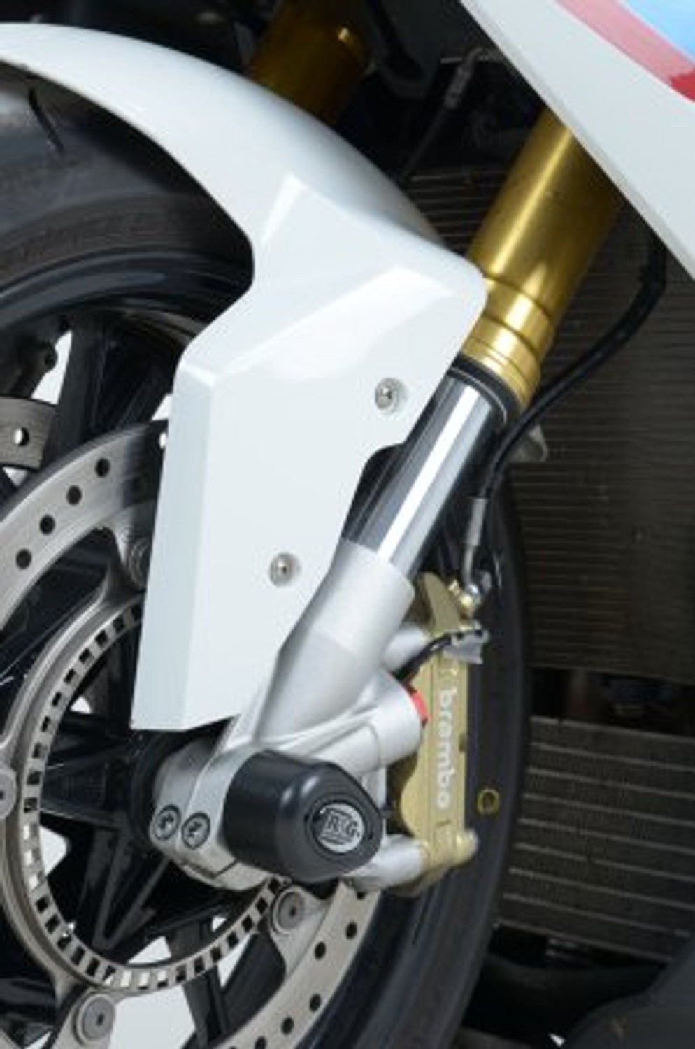R&G Racing Fork Protectors for the BMW S1000RR '10-'18 / HP4 '10-'20