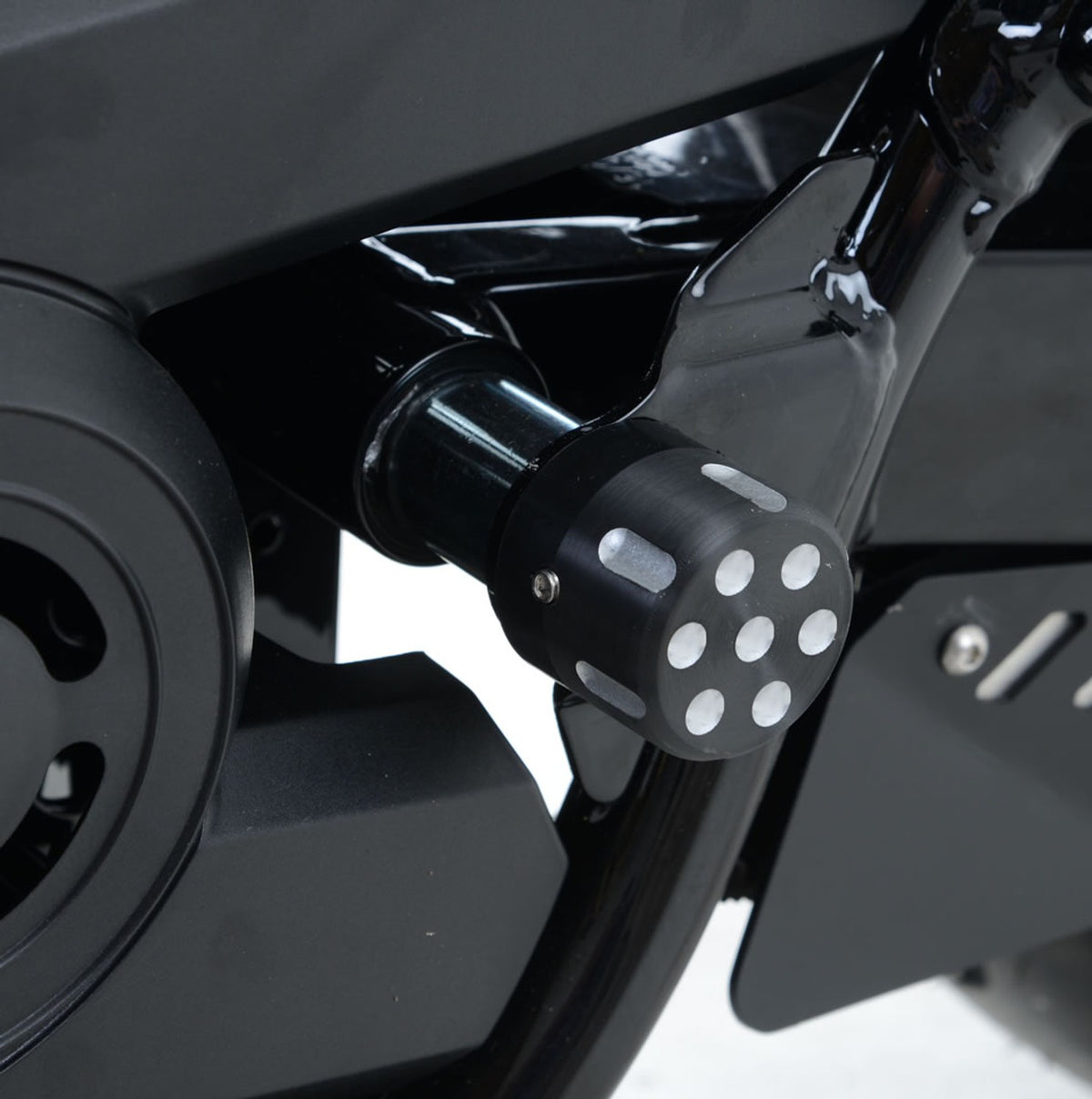 R&G Racing Frame Tidy / Bolt Cover (Left Side) for the Harley Davidson Street 500/750 '14-'21