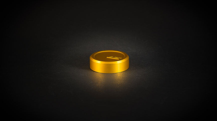 AEM FACTORY - REAR BRAKE 34MM BILLET REMOTE RESERVOIR CAP - LATER MODELS