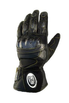 R&G Racing Leather Gloves (Black)