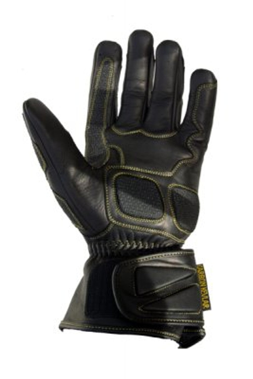R&G Racing Leather Gloves (Black)
