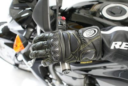 R&G Racing Leather Gloves (Black)