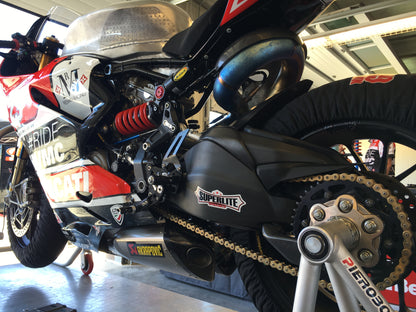 Superlite RS8-R Aluminum Quick Change Ring Gear Sprockets for Superlite Ducati Large Hub Carriers