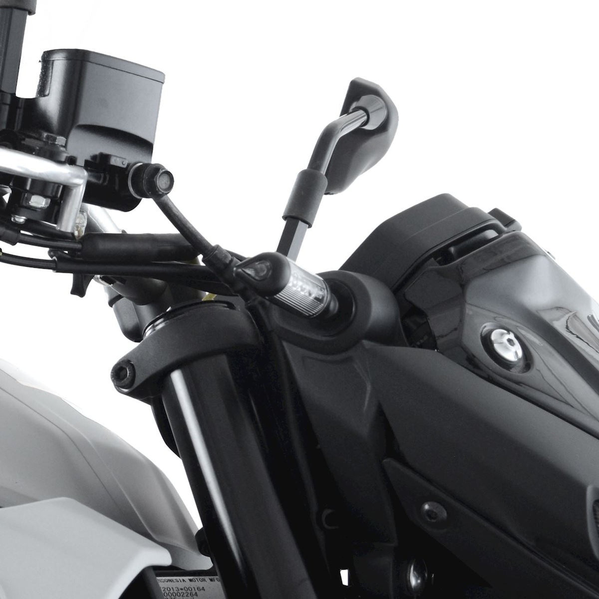 R&G Racing Adapters, Micro indicators (fit front OR rear) 2-Set for Yamaha R7 '22, MT-03 / MT-09 '20-'22, MT-07 '21-'22
