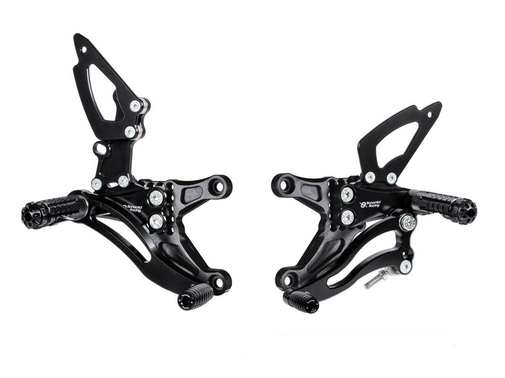 Bonamici Racing Aluminium Rearsets for the Kawasaki ZX-6R 2007-2008