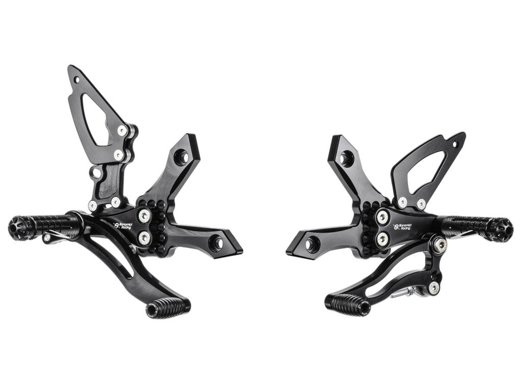 Bonamici Racing Aluminium Rearsets for the Kawasaki Z750 2007-2012