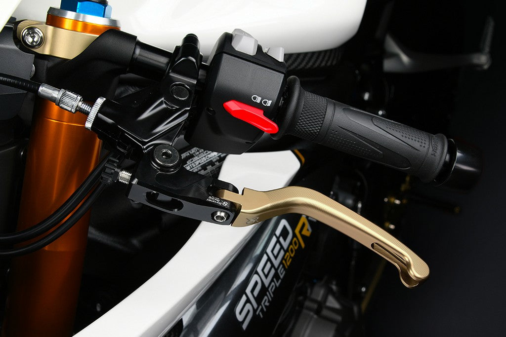 Bonamici Racing Aluminium Lever Kit for the Triumph Speed Triple 1200 RR '21-24 and Street Triple 765 RS / Moto2 '23-24