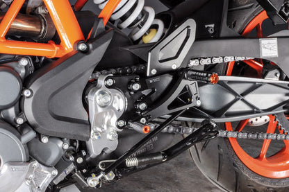 Bonamici Racing Aluminium Rearsets for the KTM RC 125/200/250/390/125 Duke/200/250/390 2014-2019