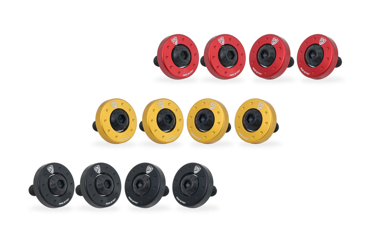 CNC Racing Cylinder Head Cover Screw Kit with Billet Collars for Moto Guzzi