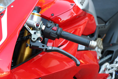 CNC Racing Carbon Fiber / Billet RACE Folding Adjustable Clutch Lever for BMW S1000RR (2020+)