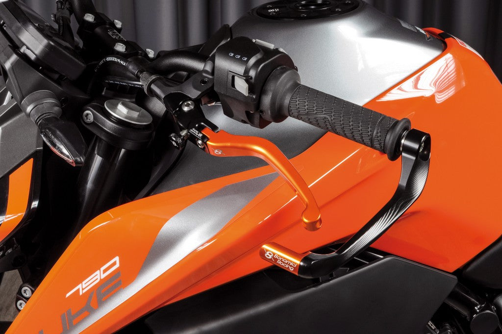 Bonamici Racing Aluminum lever protection LH side (without adaptor)