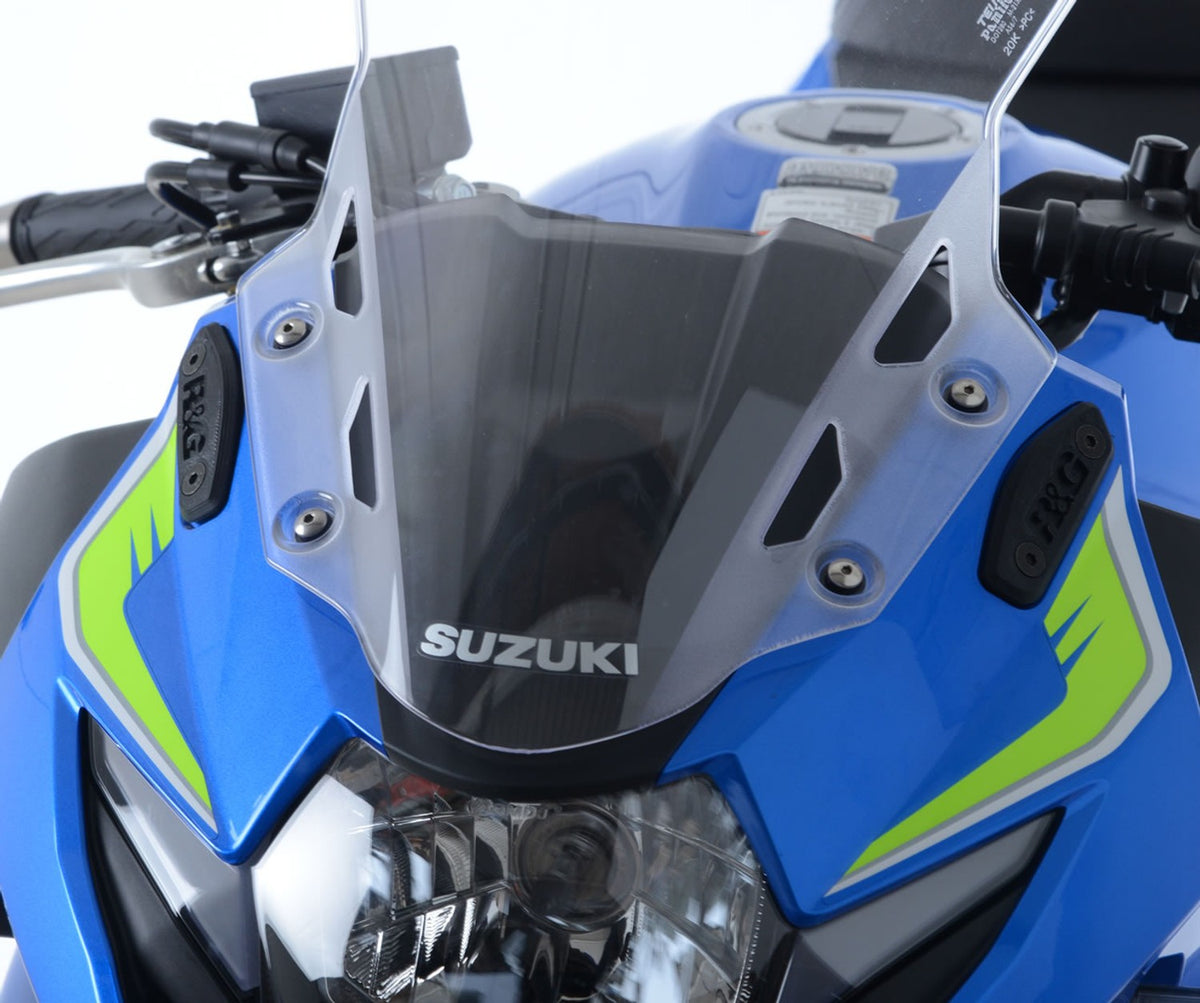 R&G Racing Mirror Blanking Plates for Suzuki GSX250R '17-'21
