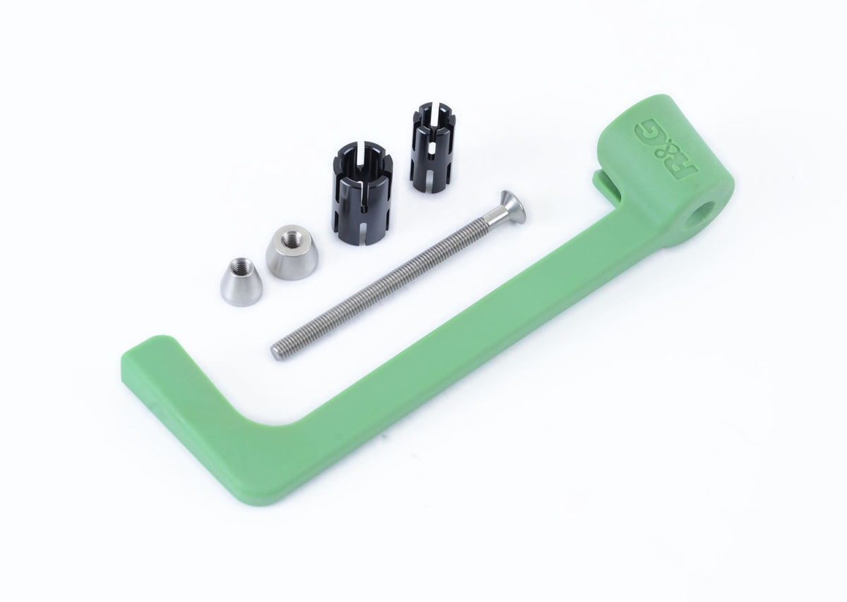 R&G Racing Moulded Lever Guard for Triumph Daytona 675 '06-'19, Ducati Desert Sled '18-'22, Suzuki V-Strom 1050 (XT) '14-'22