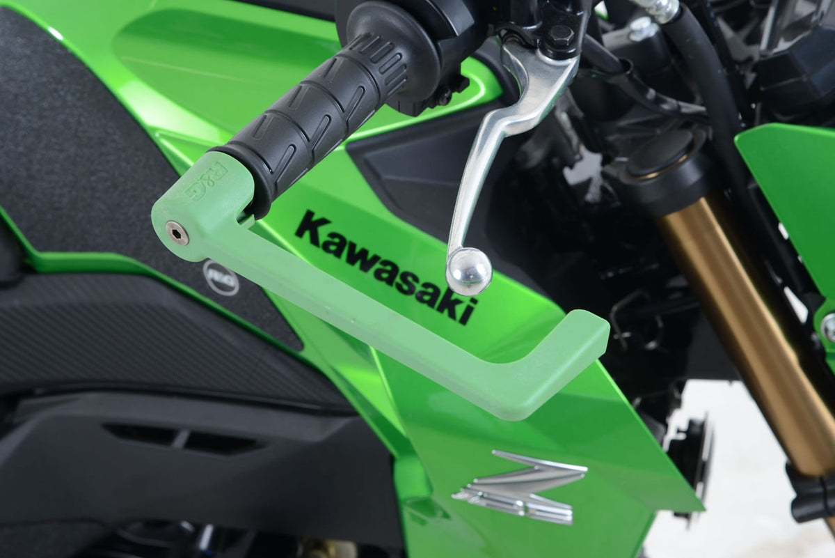R&G Racing Moulded Lever Guard for Triumph Daytona 675 '06-'19, Ducati Desert Sled '18-'22, Suzuki V-Strom 1050 (XT) '14-'22