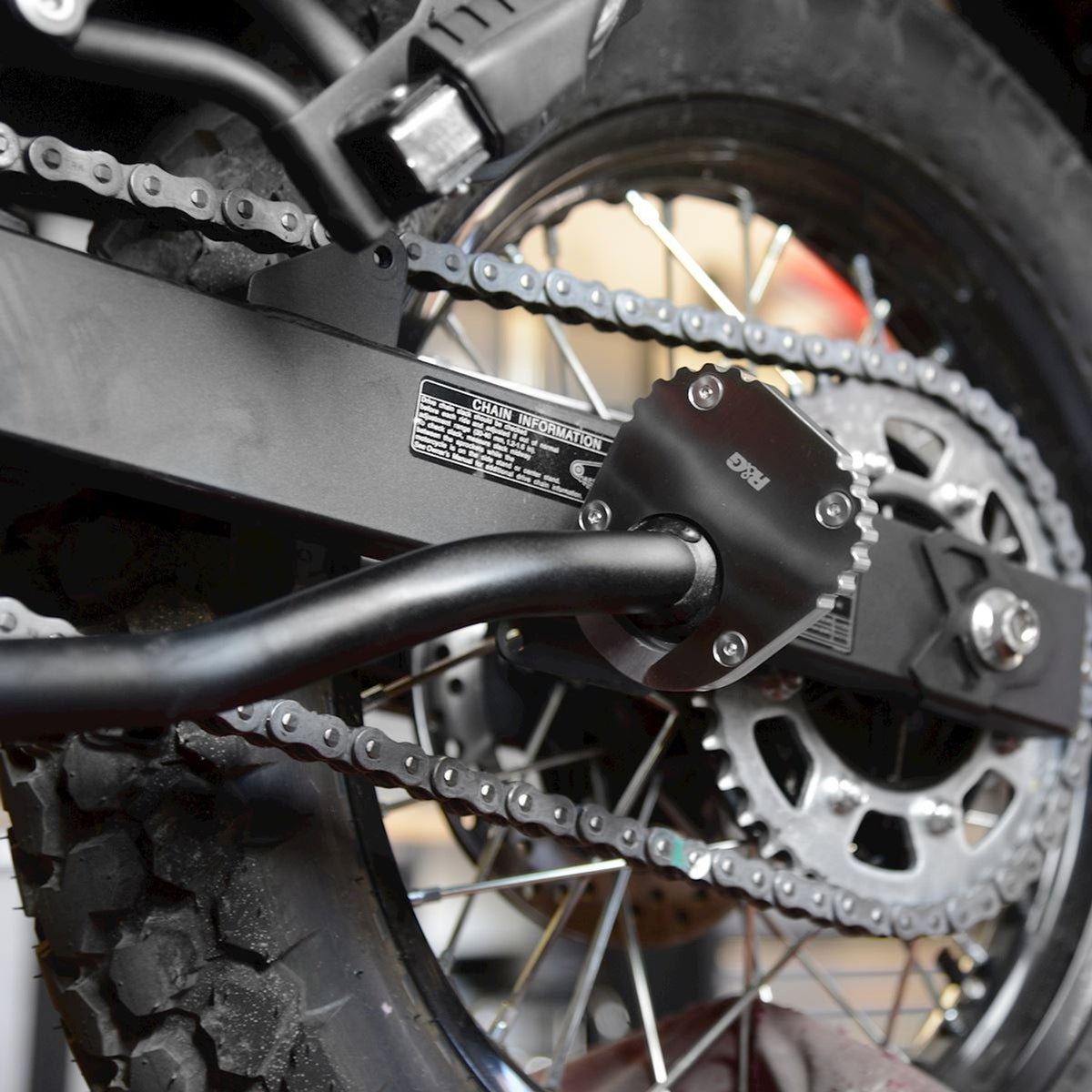 R&G Racing Kickstand Shoe for Kawasaki KLR650 '22