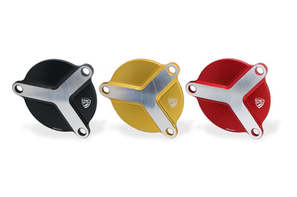 CNC Racing Oil Filter Protector for the Ducati Diavel V4