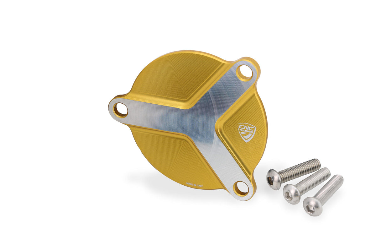CNC Racing Oil Filter Protector for the Ducati Diavel V4