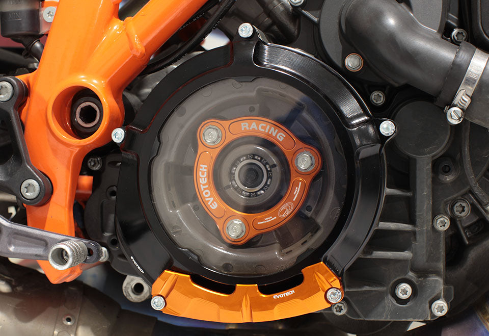 Evotech Srl Slider for CM-09-01 Clear Wet Clutch Cover for KTM 950-990-1190-1195-1290-1390 (LC8 Motors)