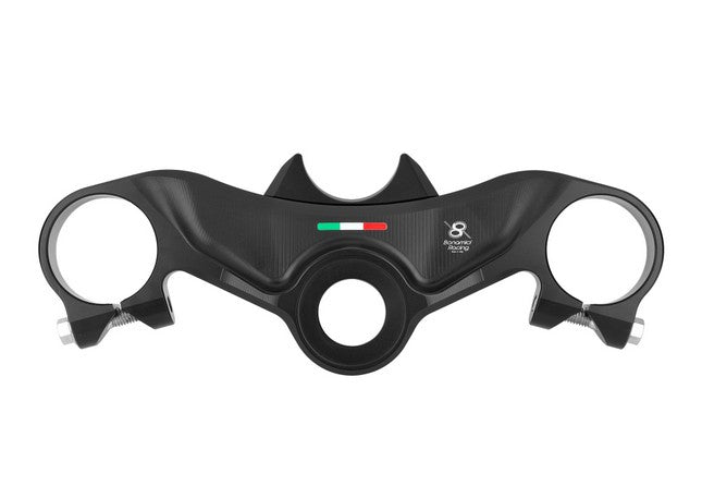 Bonamici Racing Top Triple Clamp (black) for the Kawasaki ZX-4RR 2023-2024