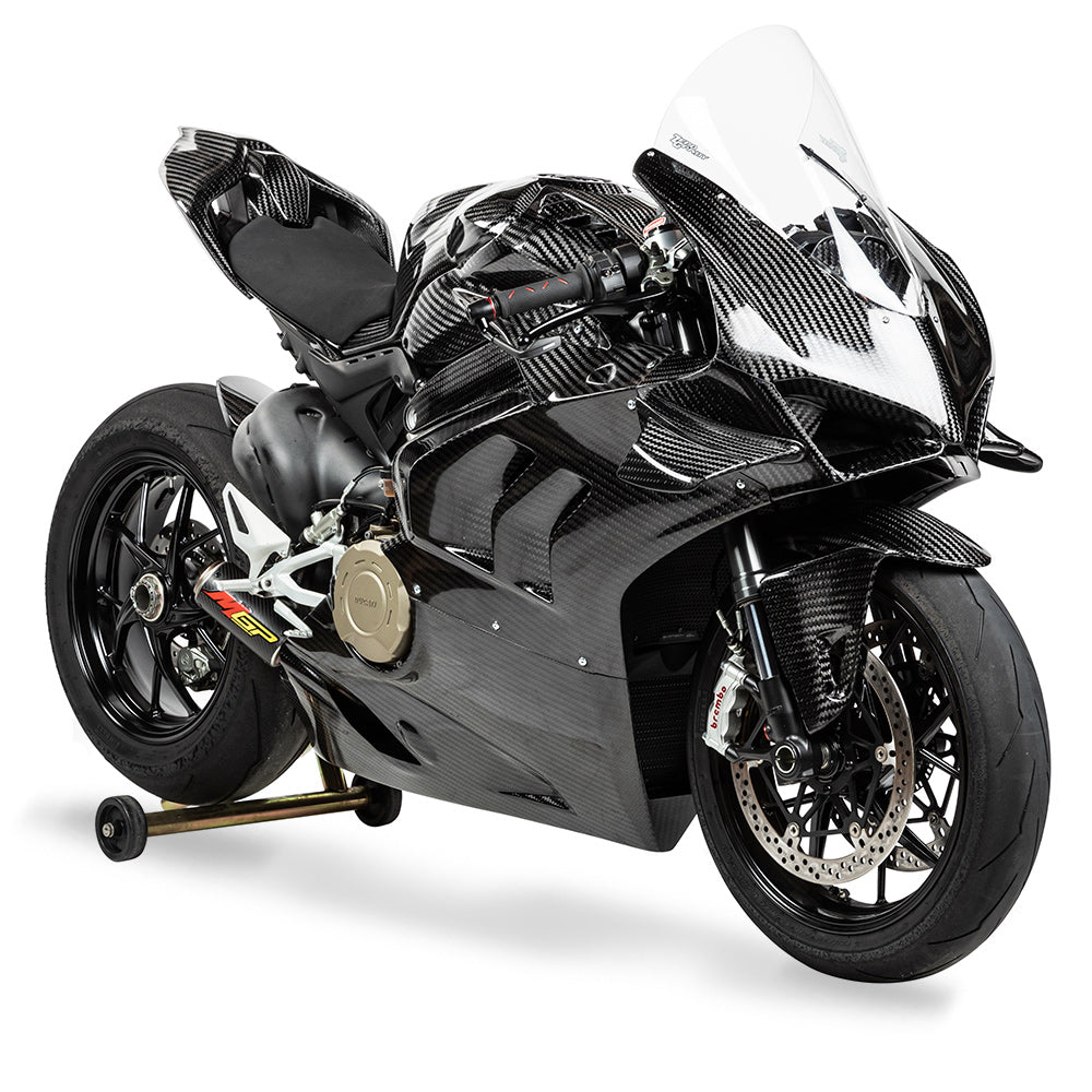 MGP Exhaust STINGER Slip-on for the Ducati Panigale / Streetfighter V4 / S / R / SP / Speciale (2018+)