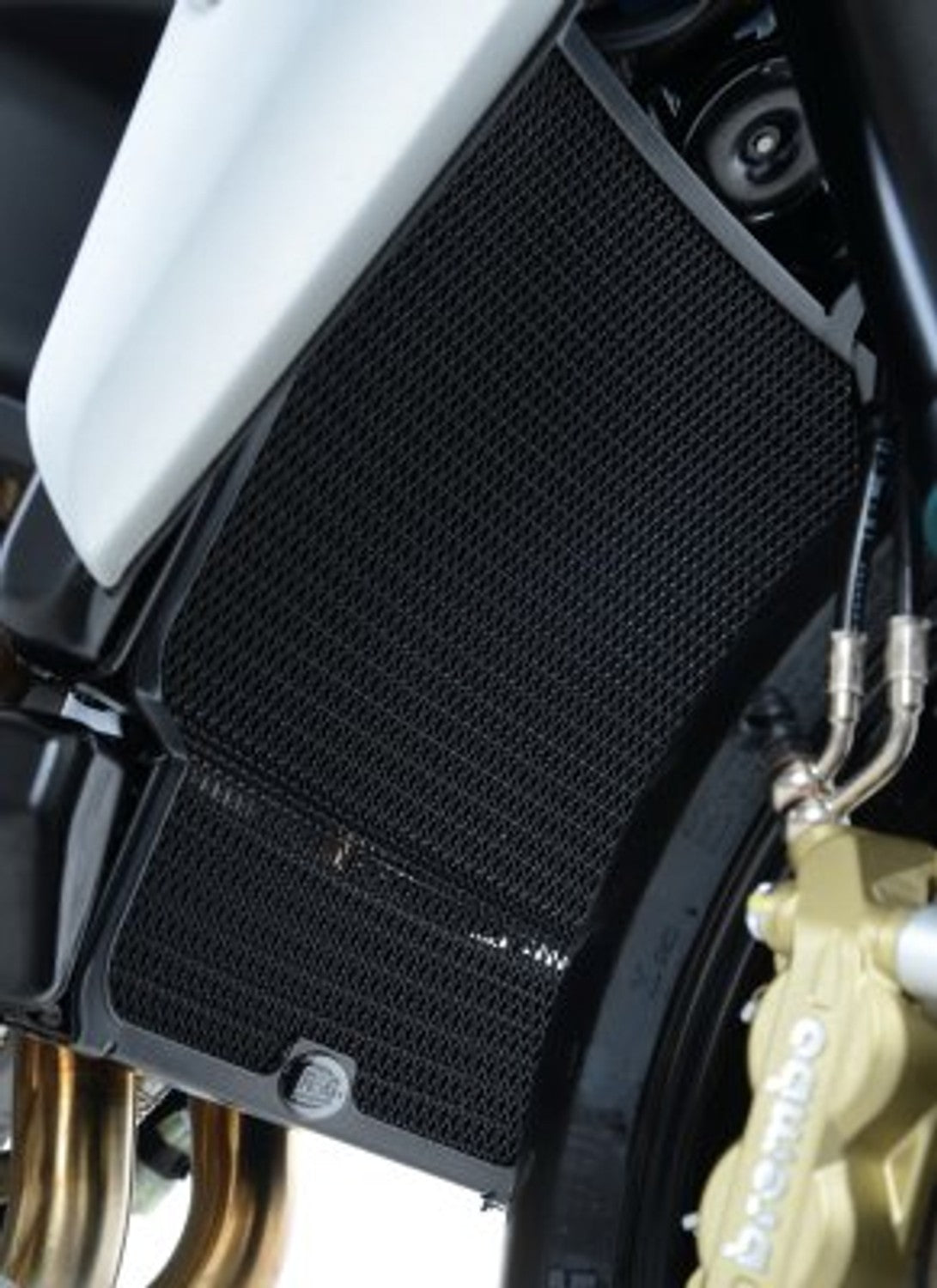 R&G Racing Radiator Guard for the MV Agusta Dragster 800/Brutale 800/Brutale 800 RR '17-'22