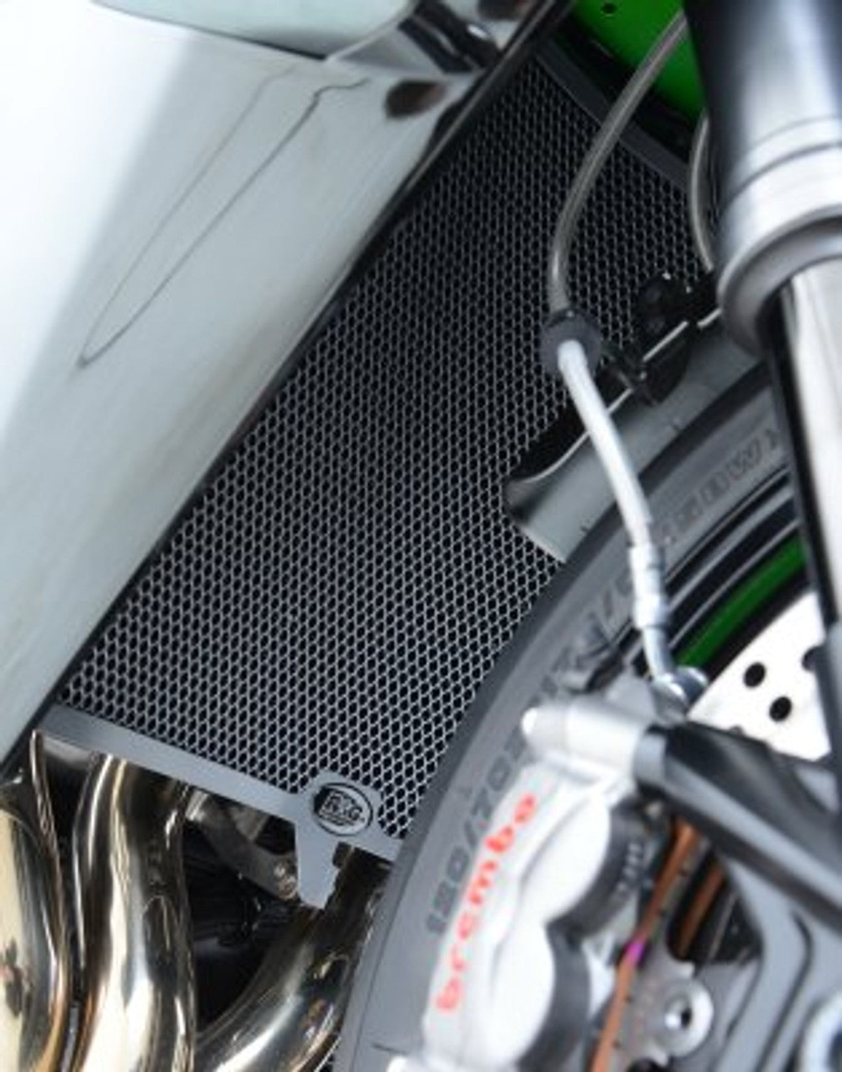 R&G Racing Radiator Guard for the Kawasaki H2/H2R '15-'22