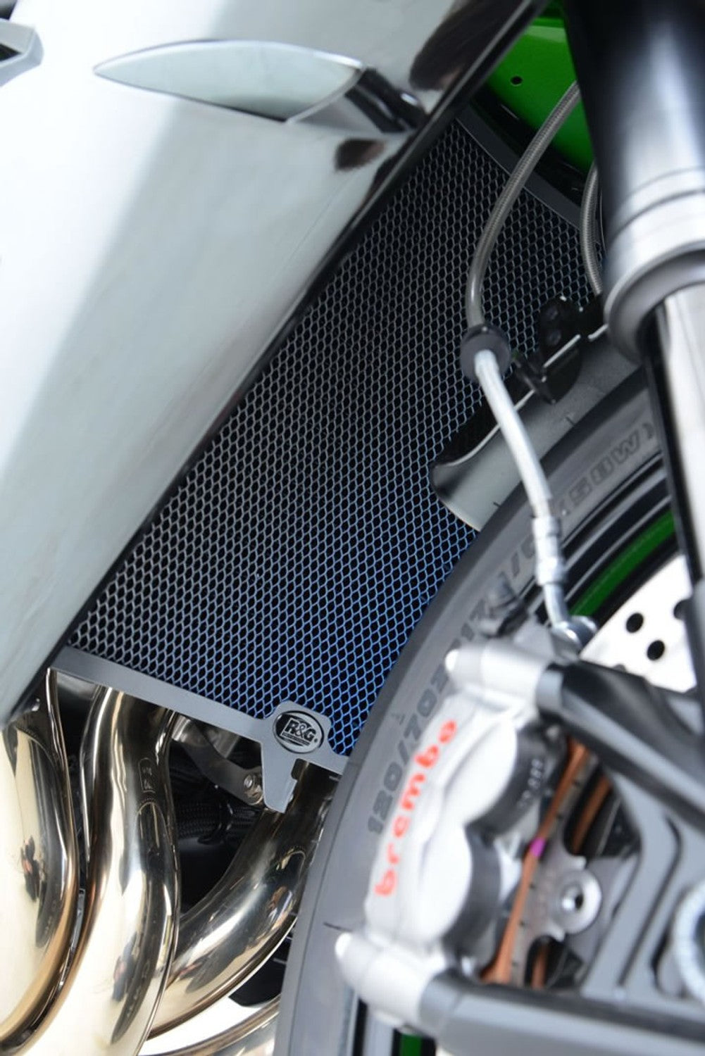 R&G Racing Radiator Guard for the Aprilia Rsv4 1100 Factory '19-'22 / Tuono V4 1100 RR/Factory/RSV4 RR '15-'22 / RSV4 RF '19-'21
