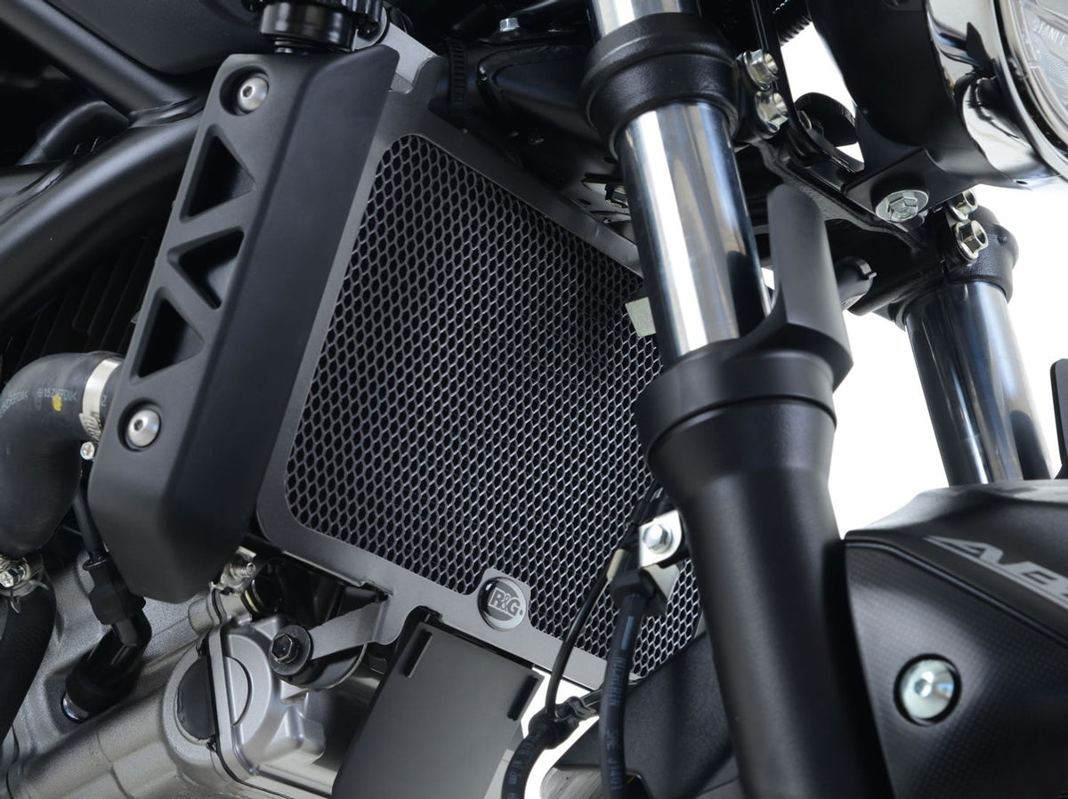 R&G Racing Radiator Guard for the Suzuki SV650 '16-'22 / SV650X '18-'22