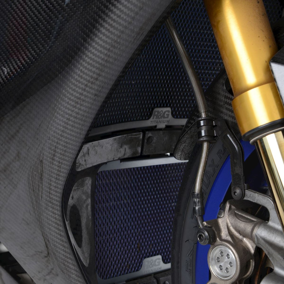 R&G Racing Radiator Guard for the Yamaha YZF-R1M '20-22