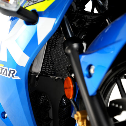 R&G Racing Pro Radiator Guard for the Suzuki GSX-R125 / GSX-S125 2017-2023