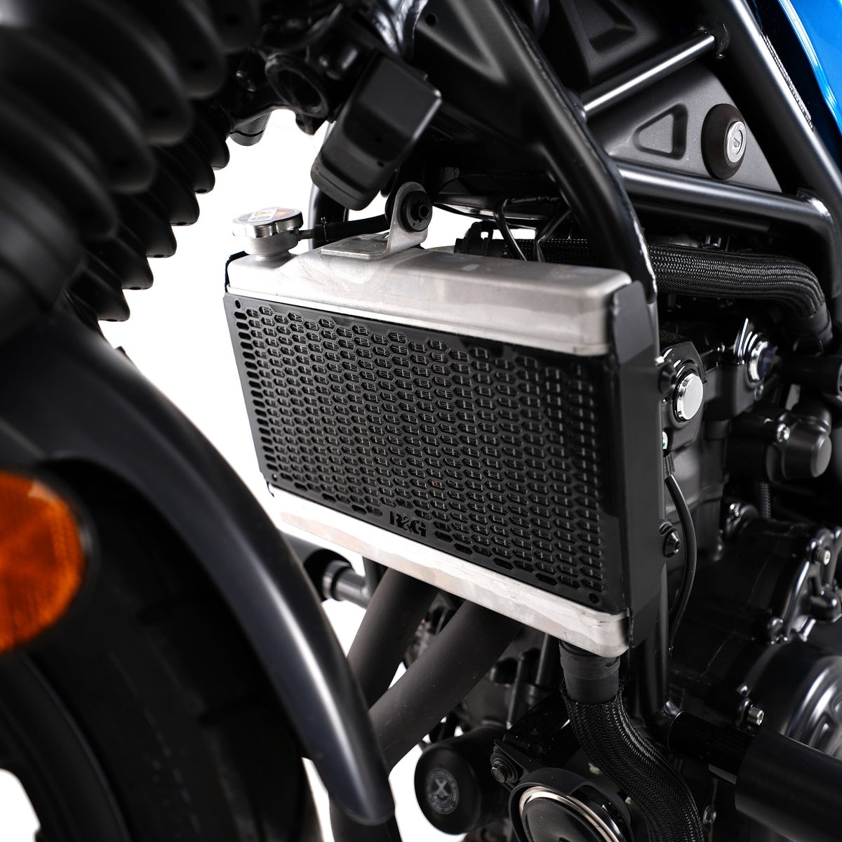 R&G Racing Pro Radiator Guard for the Honda CMX Rebel 500 '17-23