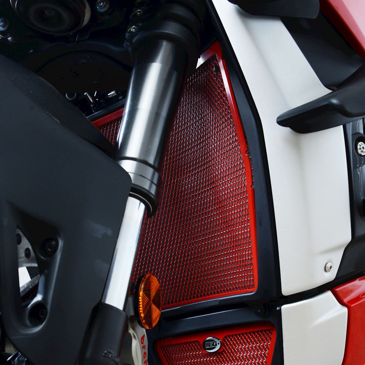 R&G Racing Radiator & Oil Cooler Guard Set for Ducati Streetfighter / Panigale V4 (18-24)