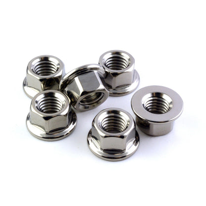R&G Racing Titanium Sprocket Nut (RGN01) - M10X1.25 - 5 pack
