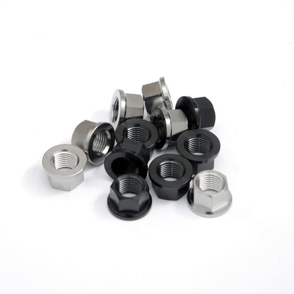 R&G Racing Titanium Sprocket Nut (RGN02) M10X1.0 - 6 pack