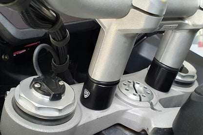 CNC Racing 20mm Handlebar Clamp Spacer Kit for Ducati Multistrada V4