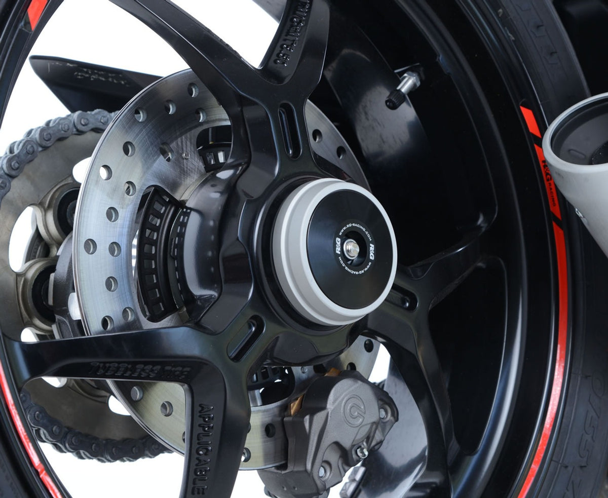 R&G Racing Rear Spindle Blanking Plate kit for Ducati MTS1260/1200 '10-'20, M1200R/S '14-'22, X-Diavel/S '16-'22 & etc.