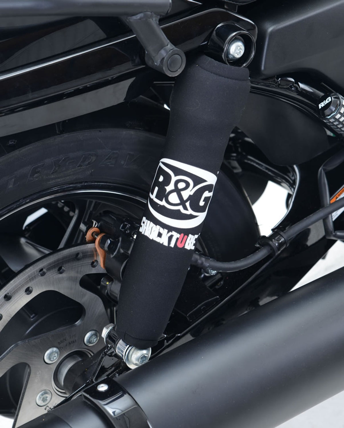 R&G Racing Shocktube 12" x 8" - Pair for Yamaha X-Max 400 '06-'20, Honda SH300i '07-'16, CBF125 '09-'18, Kawasaki J300 '14-'20