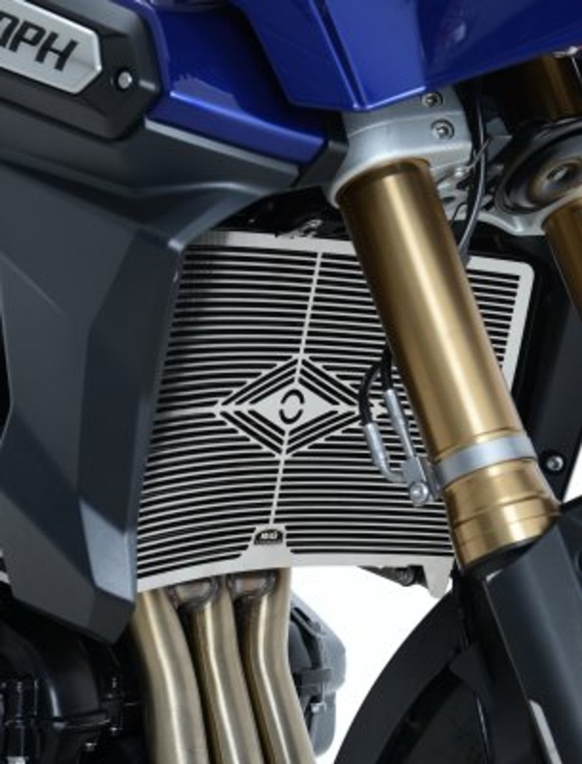 R&G Racing Stainless Steel Radiator Guard for Triumph 1200 Explorer '12-'17