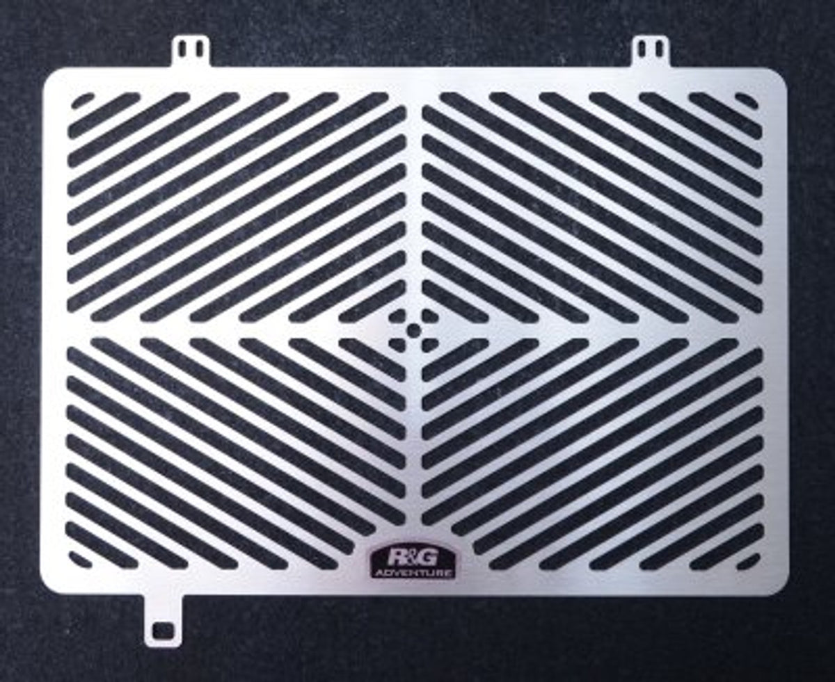 R&G Racing Stainless Steel Radiator Guard for Suzuki V-Strom 650 '12-'22