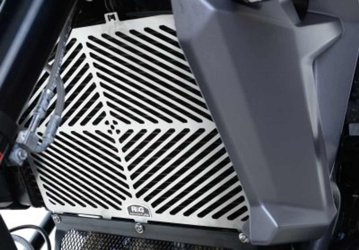 R&G Racing Stainless Steel Radiator Guard for Triumph Tiger 800 / Xrx / 800 Xcx '10-'21