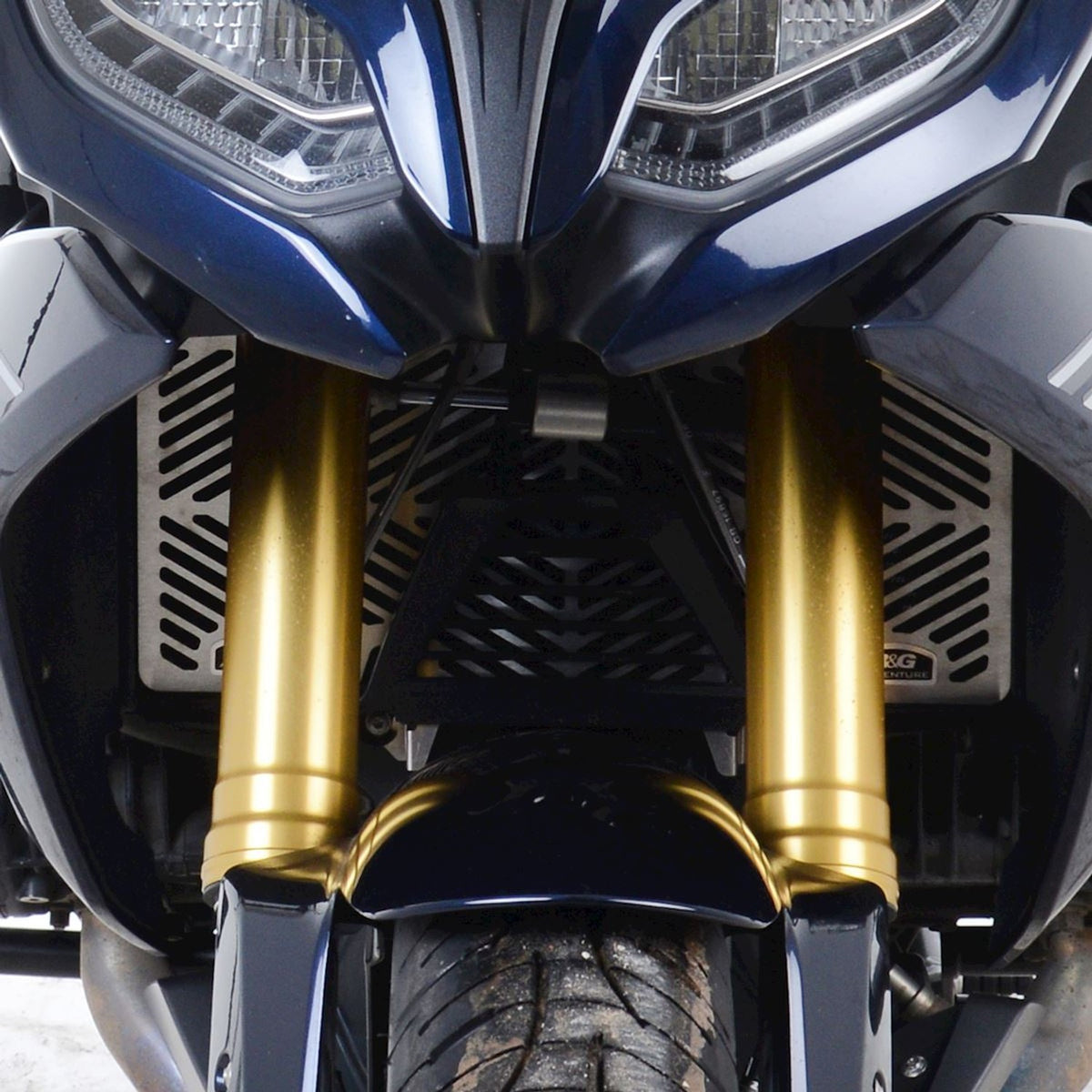 R&G Racing Stainless Steel Radiator Guard for BMW R1200RS / R1200R '15-'21, R1250RS / R1250R '19-'22