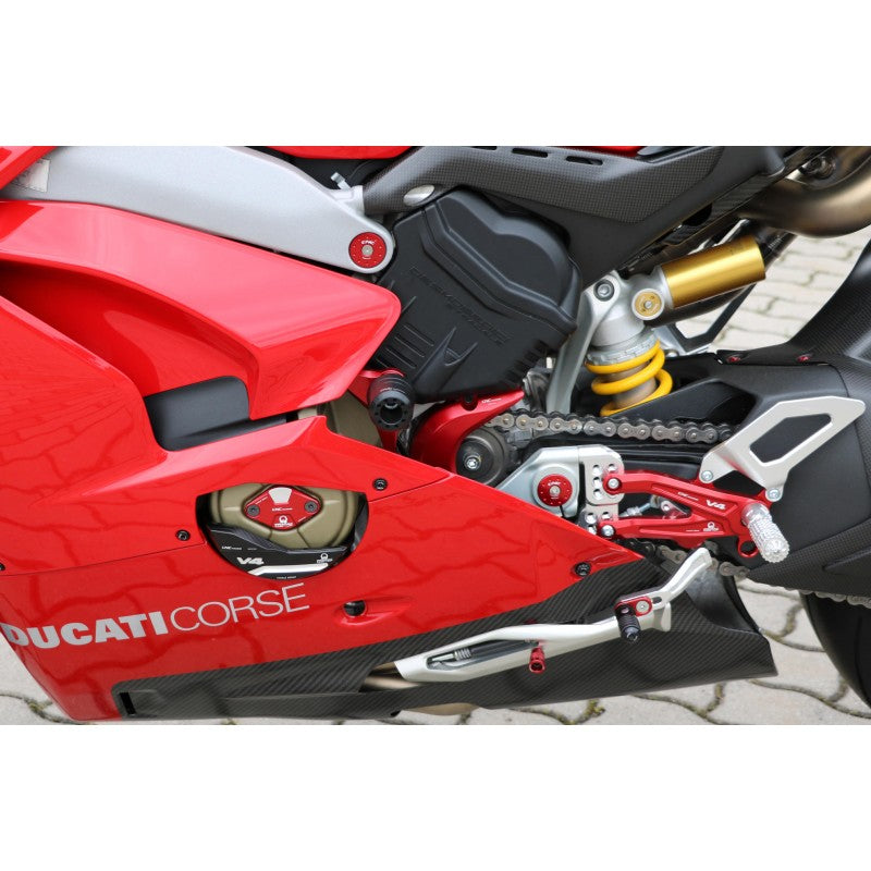 CNC Racing Frame sliders for Panigale V4 / S (22-24)