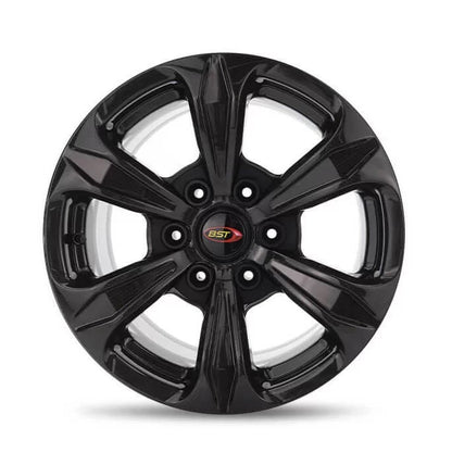 BST TUFF TEK 6 Spoke Carbon Fiber Wheel for the Ford F150 and Ranger (2015+), Jeep Wrangler JK (07-17) - 18 x 9