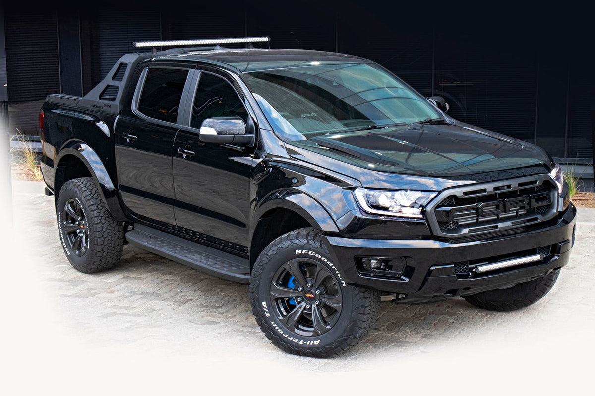 BST TUFF TEK 6 Spoke Carbon Fiber Wheel for the Ford F150 and Ranger (2015+), Jeep Wrangler JK (07-17) - 20 x 9