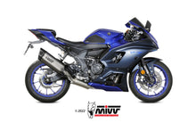 MIVV Full System, SR-1 Titanium, High Exhaust For Yamaha R7 2022-2023