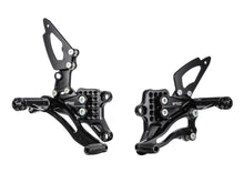 Bonamici Racing Aluminium Rearsets for the Yamaha YZF-R25 2015-2022 / YZF-R3 2015-2023