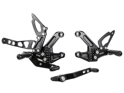 Bonamici Racing Aluminium Rearsets for the Yamaha FZ-10 / MT-10 2016-2020